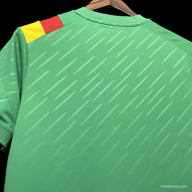 2022 Cameroon Home  Soccer Jersey