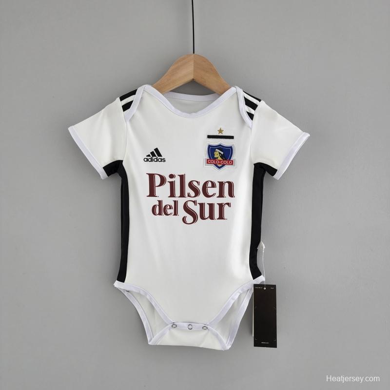 22/23 Colo Colo Home Baby Jersey 6-18 Month KM#0020