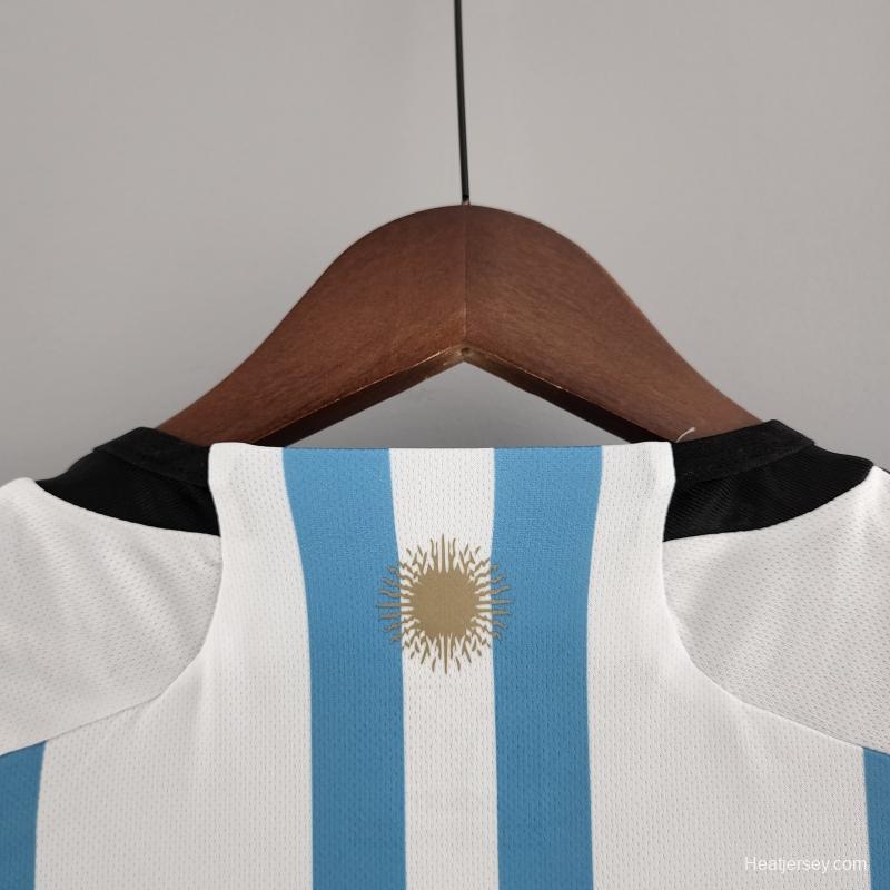 2022 Argentina Home Soccer Jersey