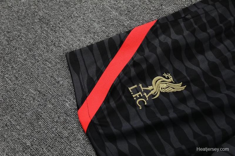 22/23 Liverpool Black Pre-match Training Jersey Vest