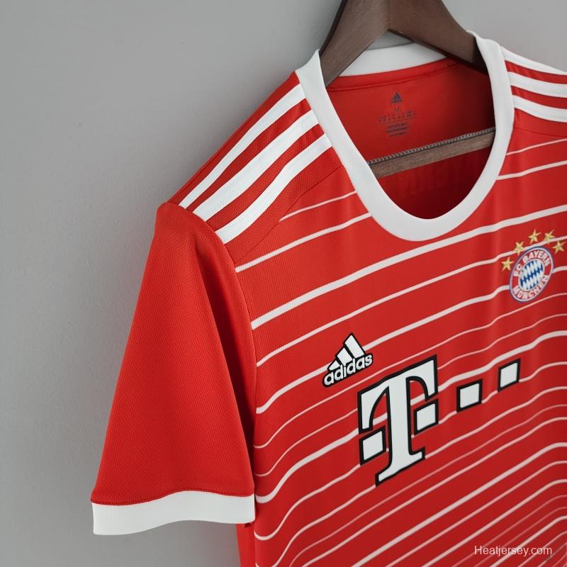 22/23 Bayern Munich Home Soccer Jersey