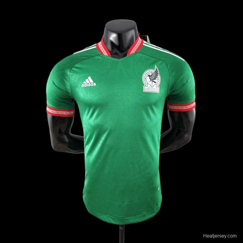 Player Version 2022 Mexico Special Edition Green Jersey