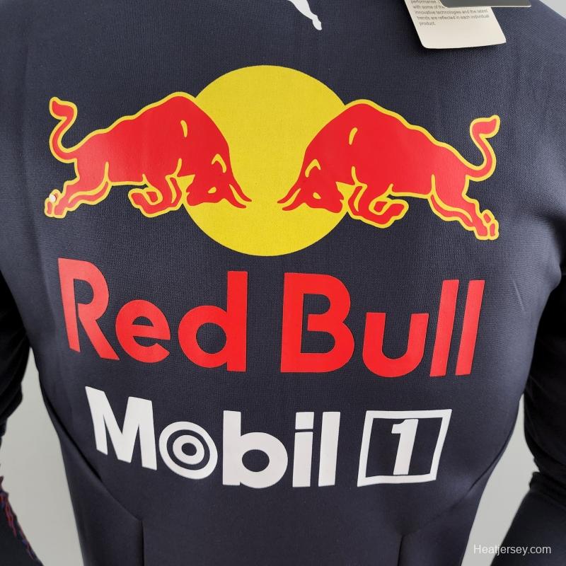 2022 F1 Redbull Full Zipper Hoodie Jacket #0004