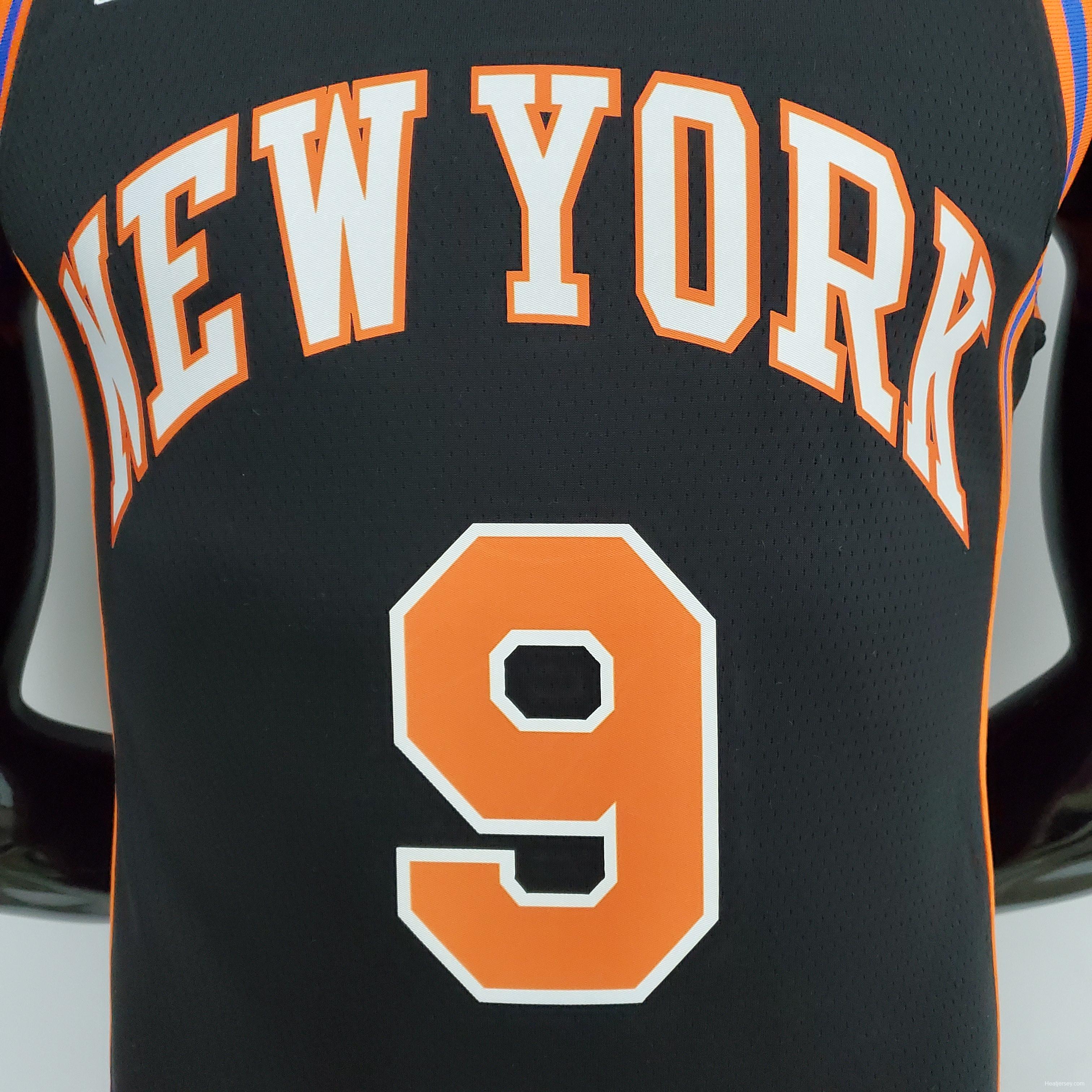 2022 Season Barrett #9 Knicks Urban Edition Black NBA Jersey