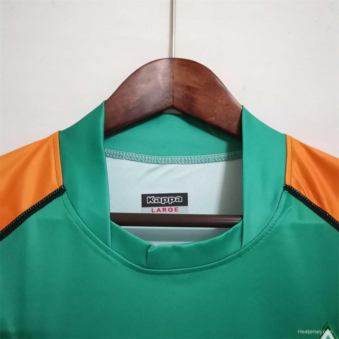 Retro 03-04 SV Werder Bremen Home Soccer Jersey