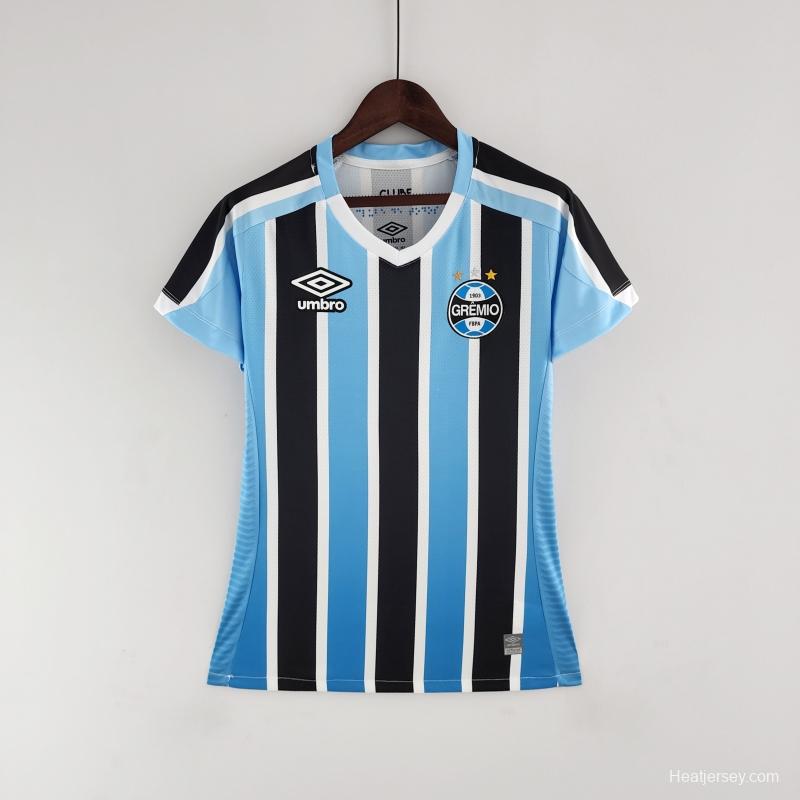 2022 Woman Gremio Home Soccer Jersey