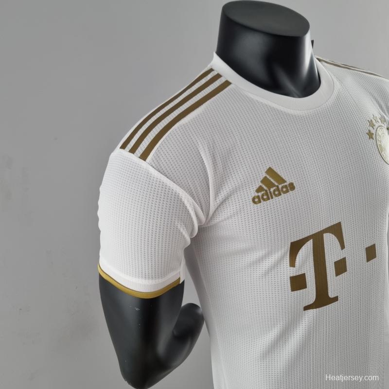 Player Version 22/23 Bayern Munich Away Soccer Jersey