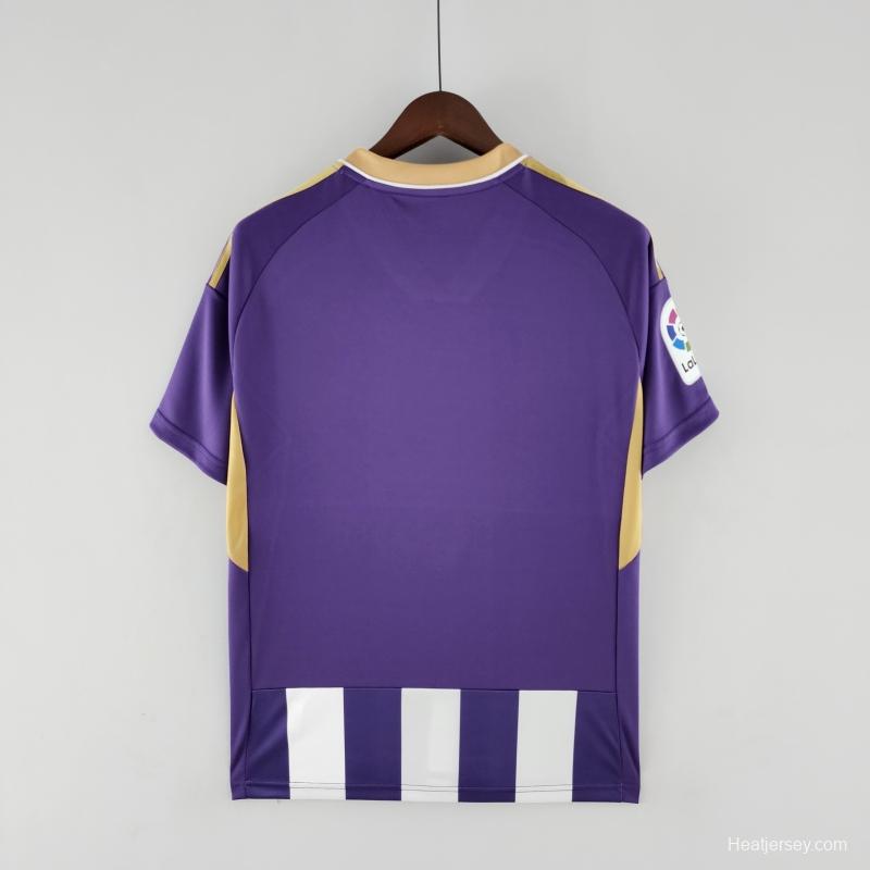 22/23 Real Valladolid Home Soccer Jersey