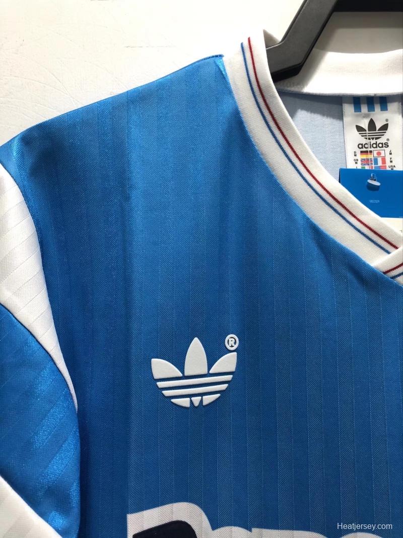 Retro 90/91 Olympique Marseille Away Soccer Jersey