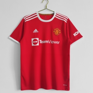 Retro 2021/22 Manchester United Home Soccer Jersey