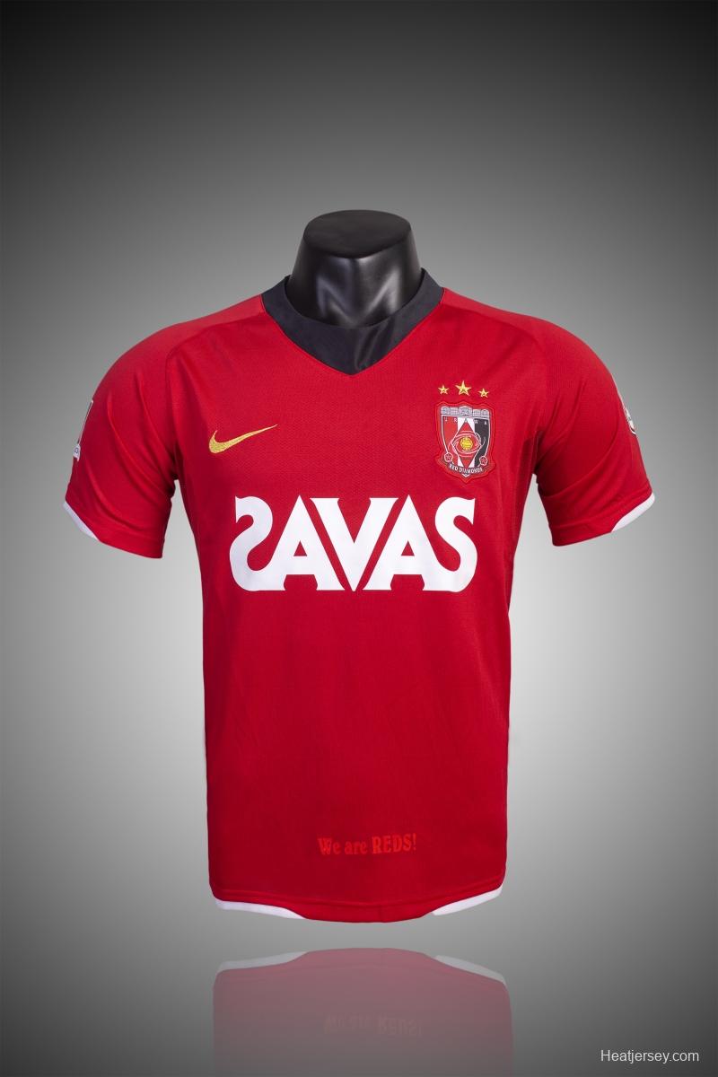 RETRO 2008 Urawa Red Diamonds Home Soccer Jersey