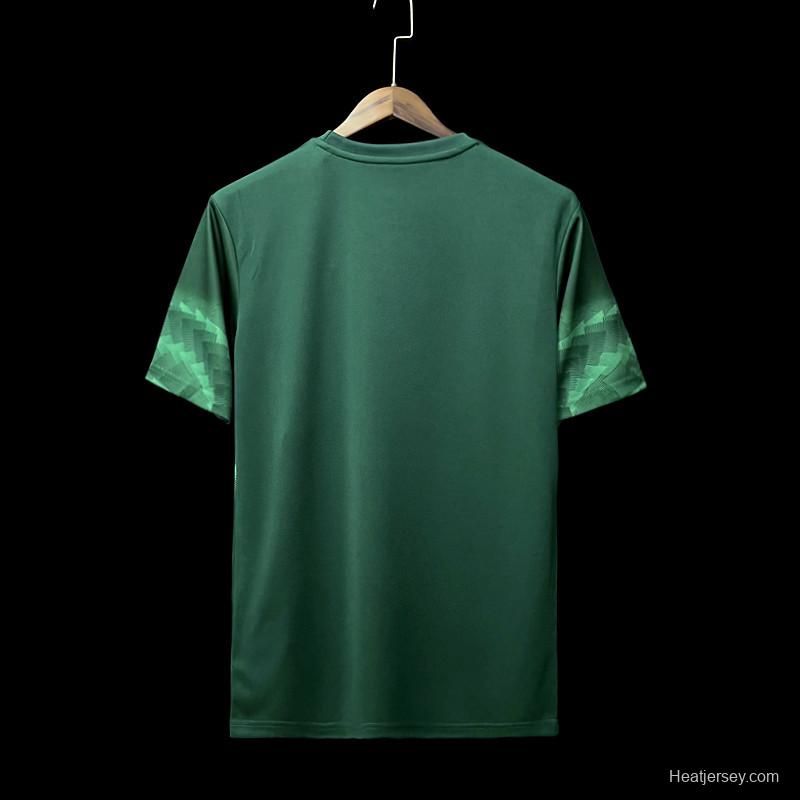 2022 Mexico Green Pre-Match Jersey