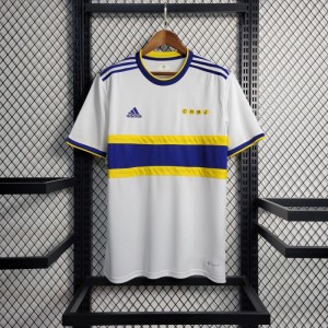 22-23 Boca Juniors Away White Jersey