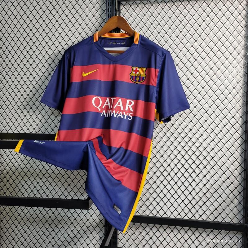 Retro 15/16 Barcelona Home Jersey