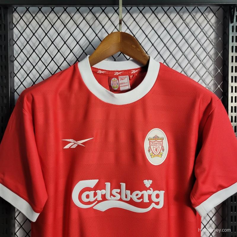 Retro 98/00 Liverpool Home Jersey