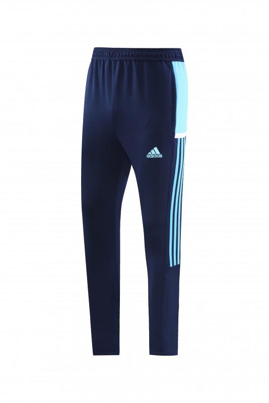 2023 Adidas Black Blue Full Zipper Jacket +Pants