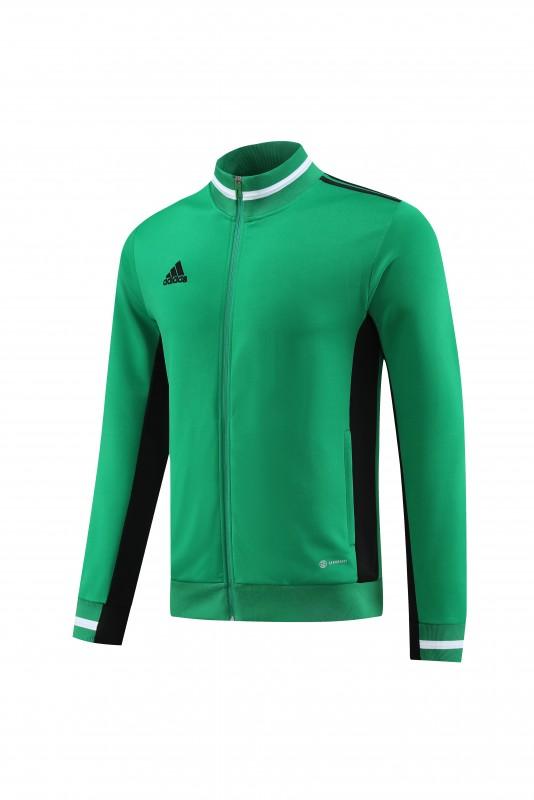 2023 Adidas Green Black Full Zipper Jacket +Pants