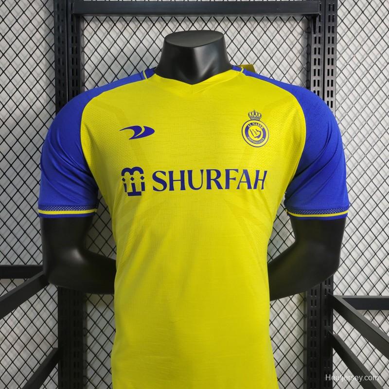 Player Version 23-24 Al-Nassr FC Home Jersey