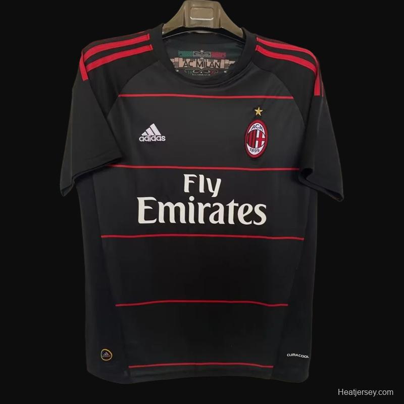 Retro 10/11 AC Milan Third Black Jersey