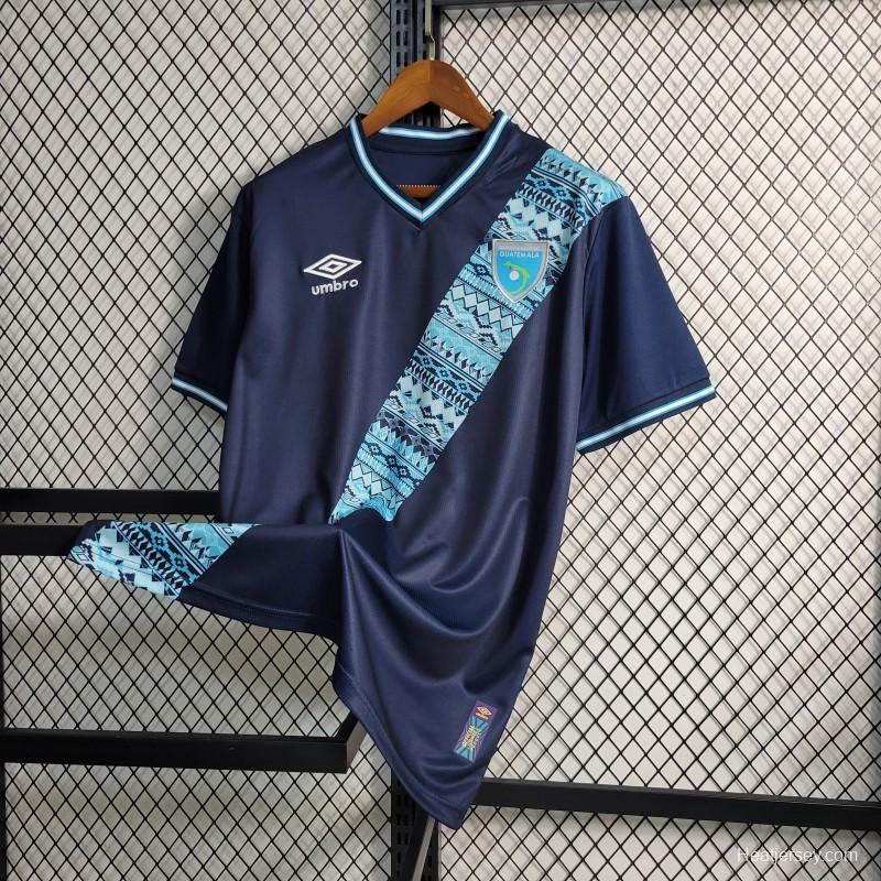 23-24 Guatemala Away Navy Jersey