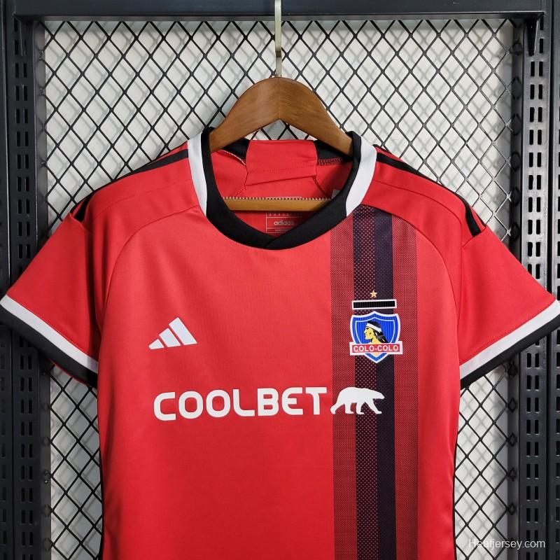 23-24 Women Clothing COLO COLO Away Red Jersey