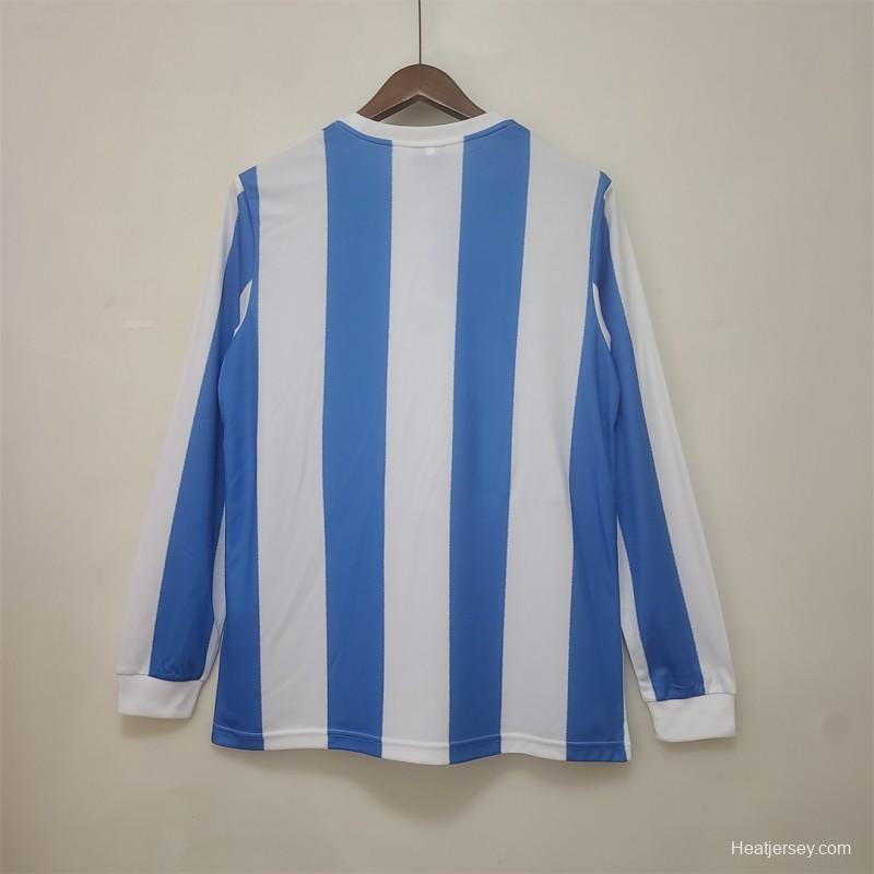 Retro 1978 Argentina Home Long Sleeve Jersey