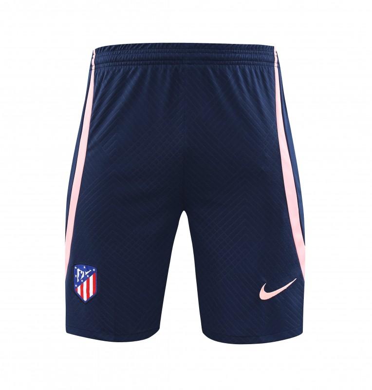 23-24 Atletico Madrid Navy Red Short Sleeve+Shorts