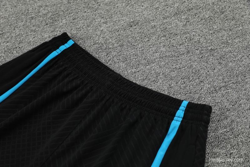 23-24 Inter Milan Black/Blue Short Sleeve+Shorts