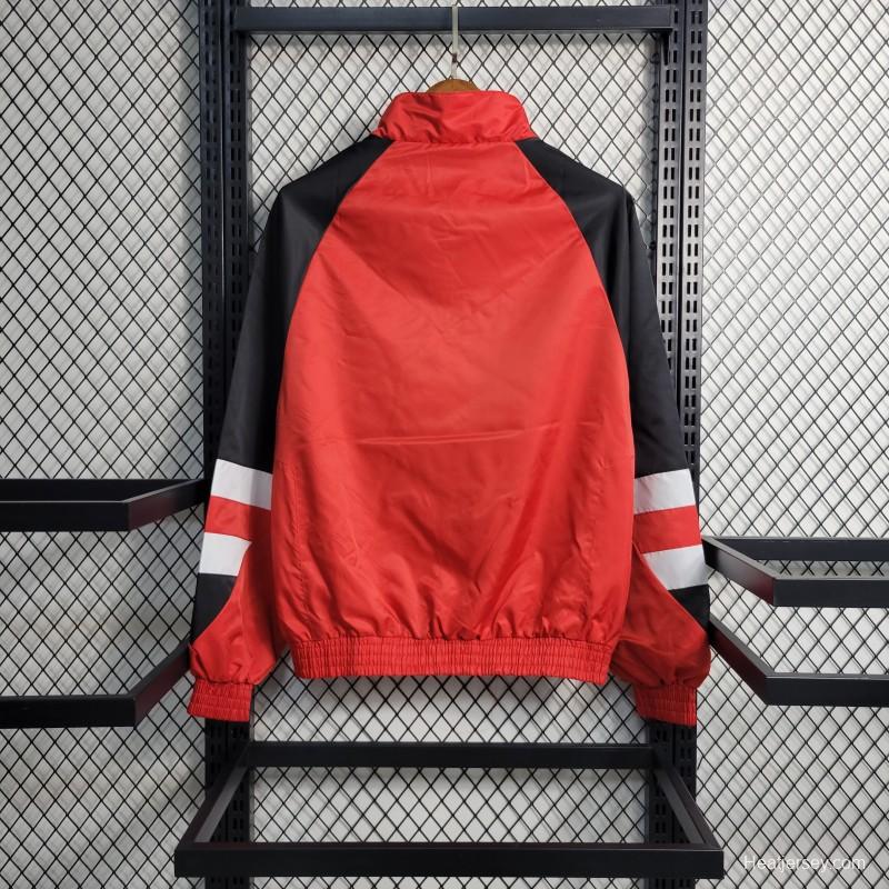 23-24 Arsenal Red Windbreaker