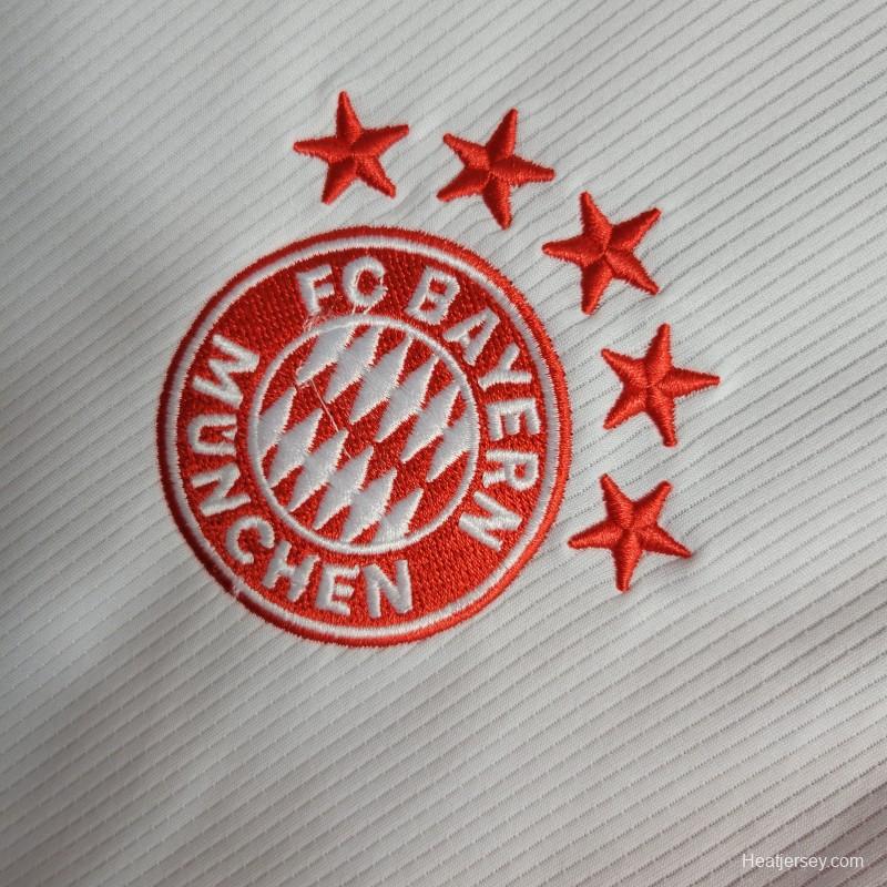 23-24 Bayern Munich Home Long Sleeve Jersey