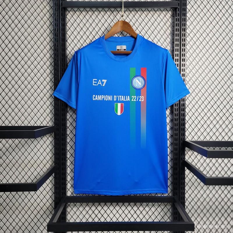 23-24 Napoli Champions Version Jersey