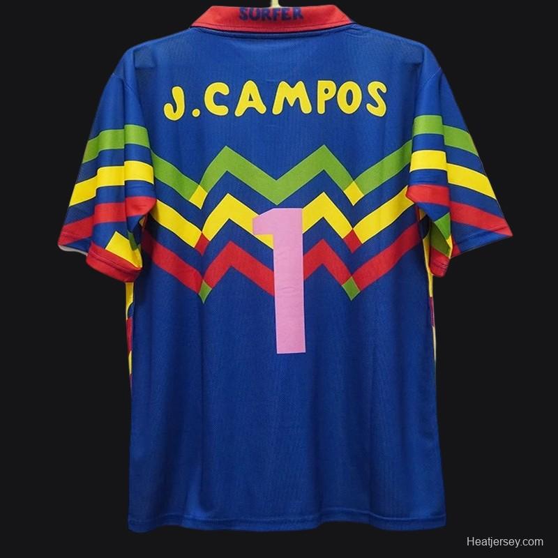 Retro 1994 Mexico Jorge Campos Goalkeeper Jersey