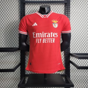 Player Version 23-24 Benfica Home Jersey