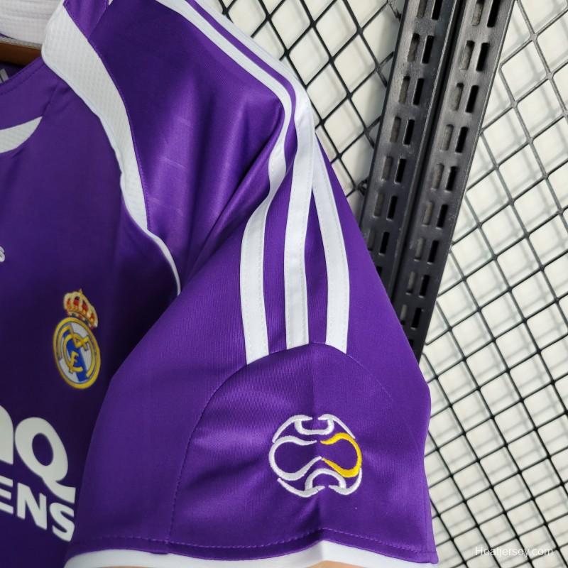 Retro 06/07 Real Madrid Third Purple Jersey