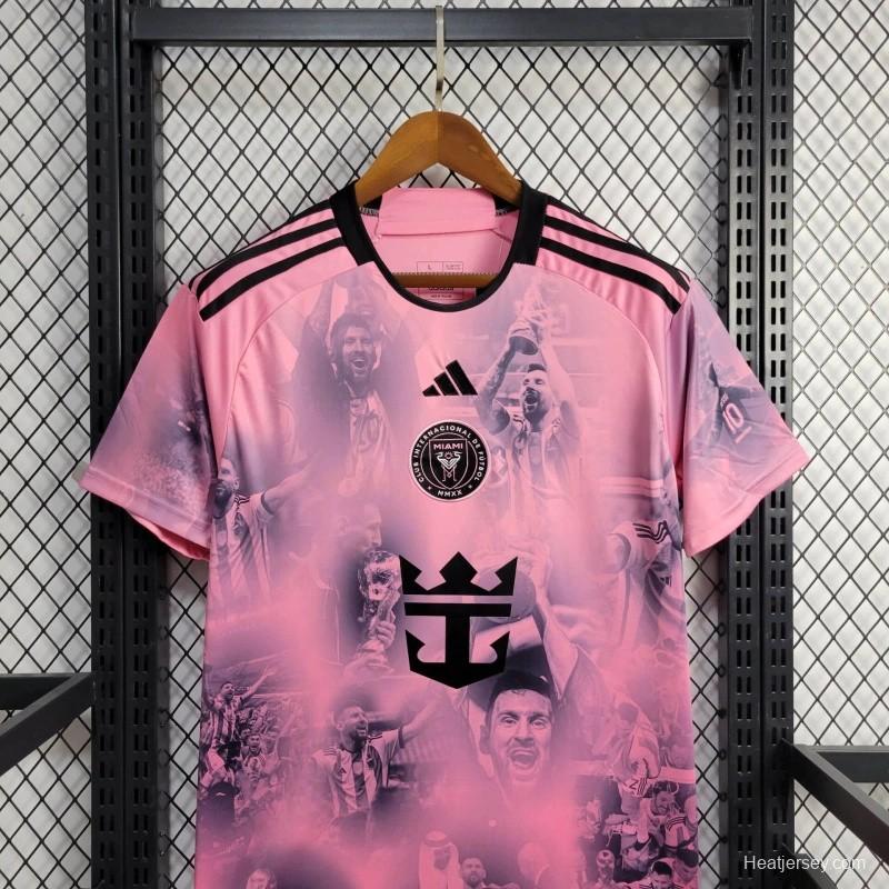 24/25 Inter Miami Champion Version Pink Jersey