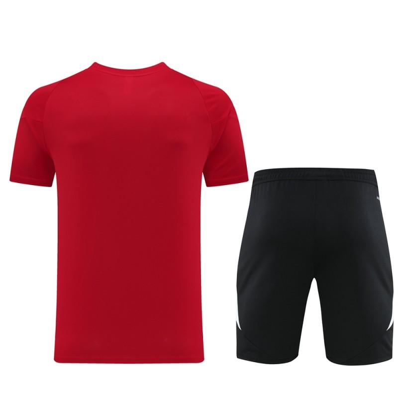 2024 Adidas Red Short Sleeve Jersey+Shorts