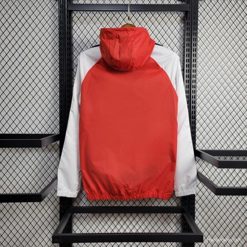 24/25 Sao Paulo Red Windbreaker