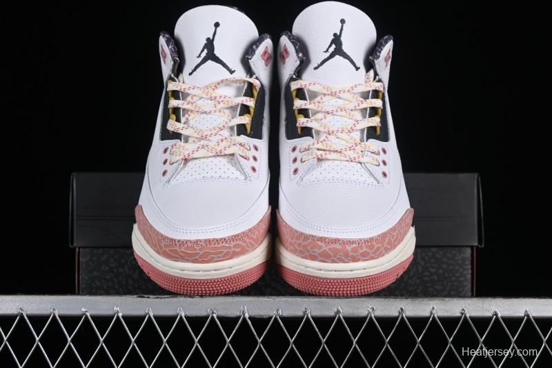 Air Jordan 3 GS "Red Stardust"