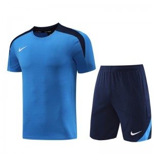 24/25 Nike Blue/Black Short Sleeve Jersey+Shorts