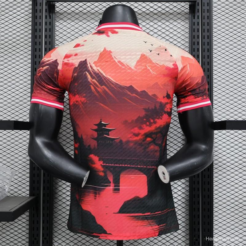 Player Version 2024 Japan Sunset Temple Concept Special Jersey