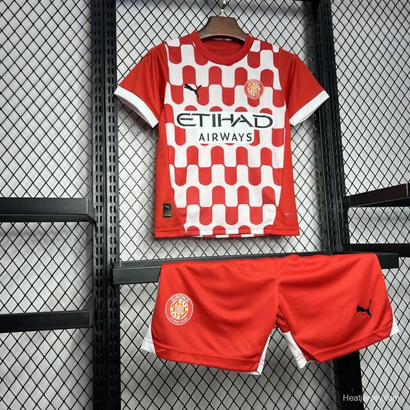 24/25 Kids Girona Home Jersey