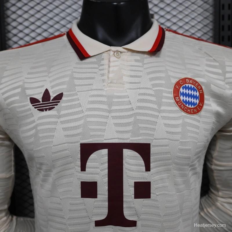 24/25 Player Version Bayern Munich Third Long Sleeve Jersey