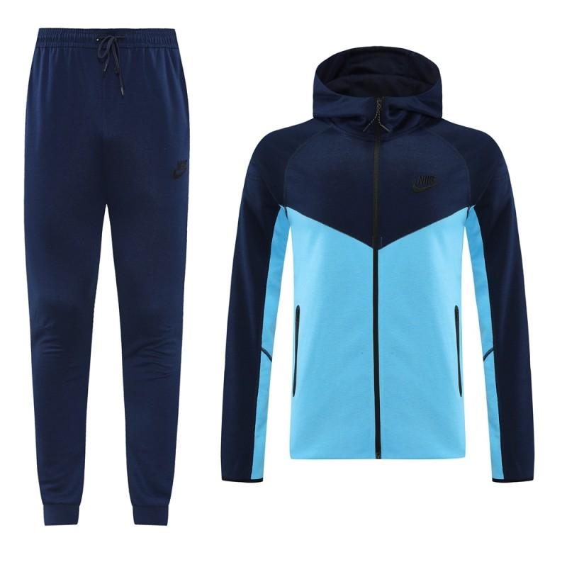 2024 NIKE Navy/Blue Full Zipper Jacket +Long Pants