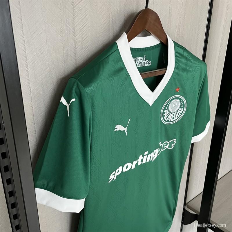 25/26 Palmeiras Home Jersey S-XXXXL