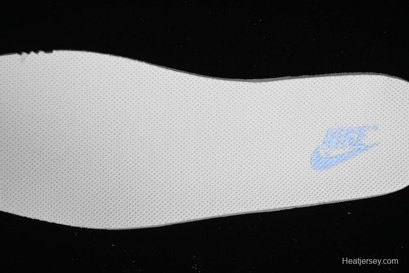 Nike SB Dunk Low Supreme Collaboration - Light Blue Double Swoosh Anniversary Customized Low-Top Casual Sneakers - BB8675-108