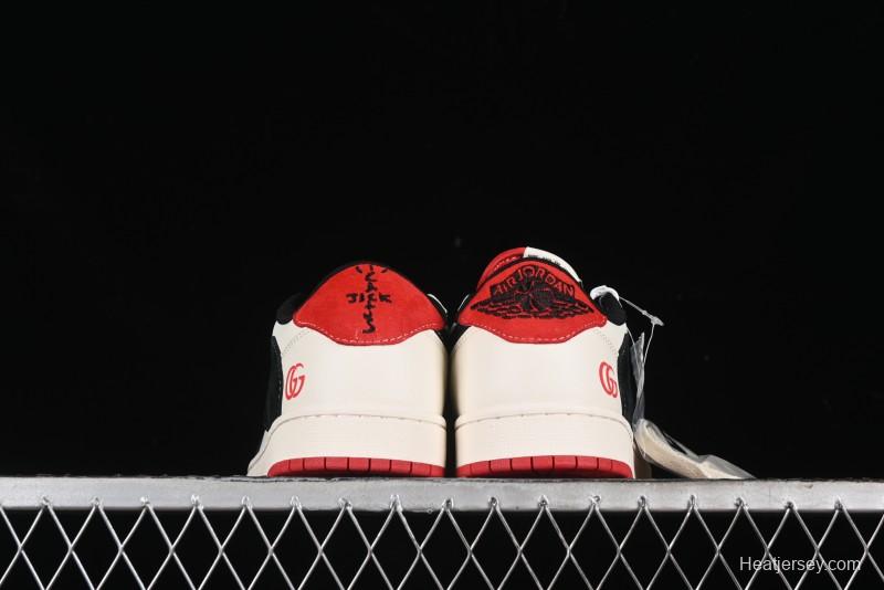 Nike Travis Scott x Fragment Design x Air Jordan 1 Low OG SP AJ1 - XY2688-123