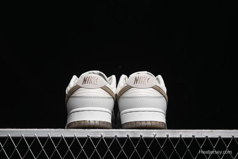 Nike Dunk Low SB Casual Sneakers in Phantom/Khaki - FJ4188-001