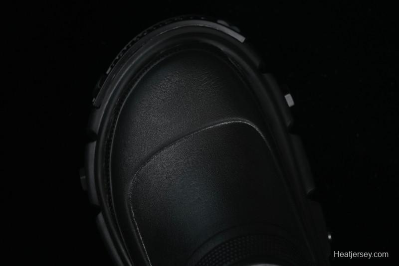 Balenciaga Hardcrocs Slide EVA Round-Toe Ultra Thick Sole Clog Sandals - W1S8N1010