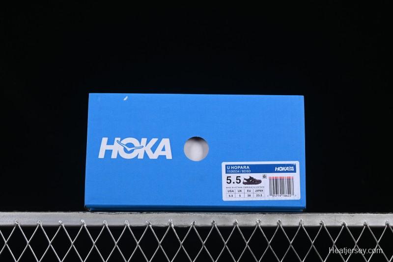Hoka One One Hopara Outdoor Functional Mountain Sandals with Rugged Design - 1106534 BDSD