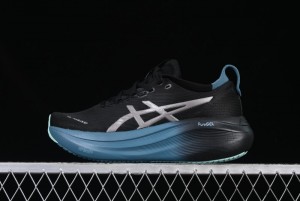 Asics Gel-Nimbus 27 Retro Breathable Casual Shoes with Cushioning for Men - 1011C093-001
